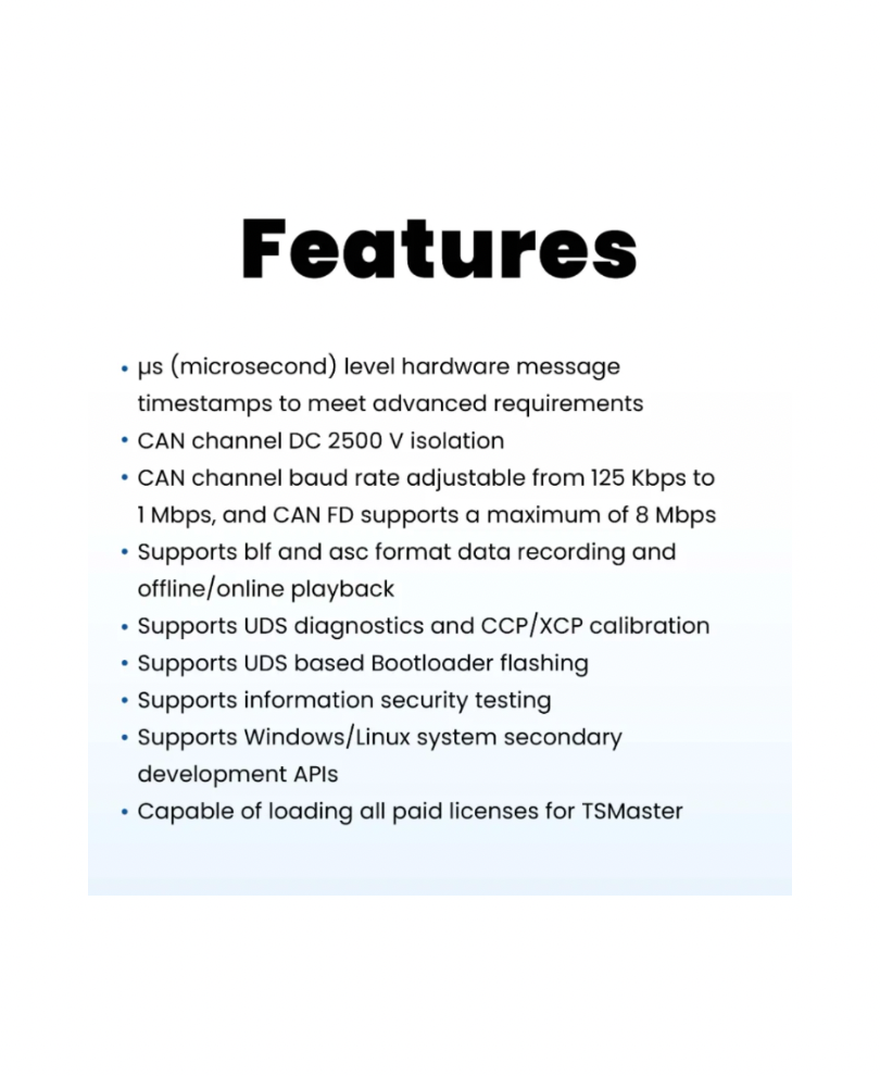 TC1014 – 4 CAN FD to USB interface