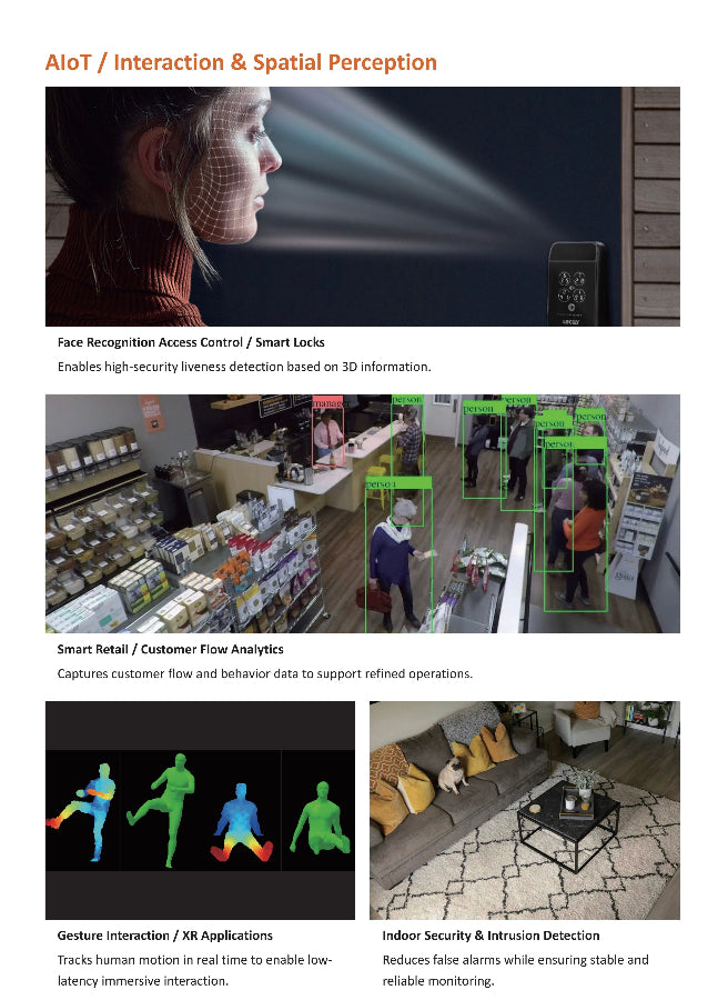 iToF Smart Depth Camera Series